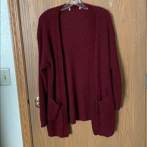 Maroon sweater